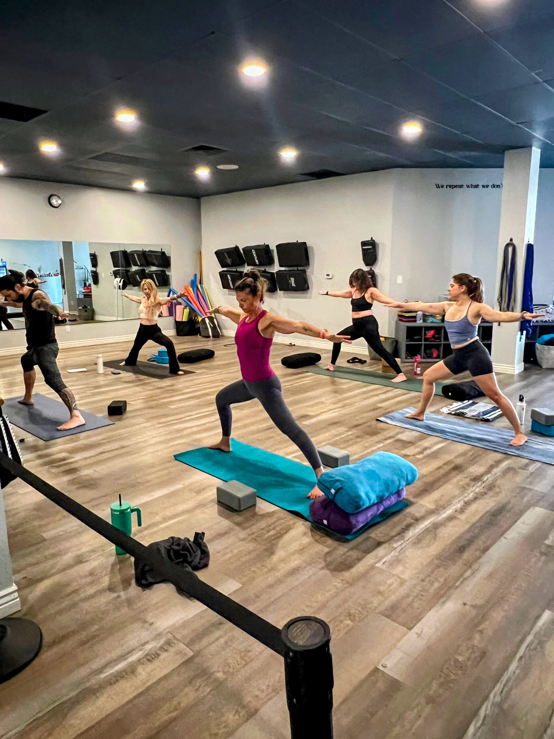 RMSC small-group movement class in the studio